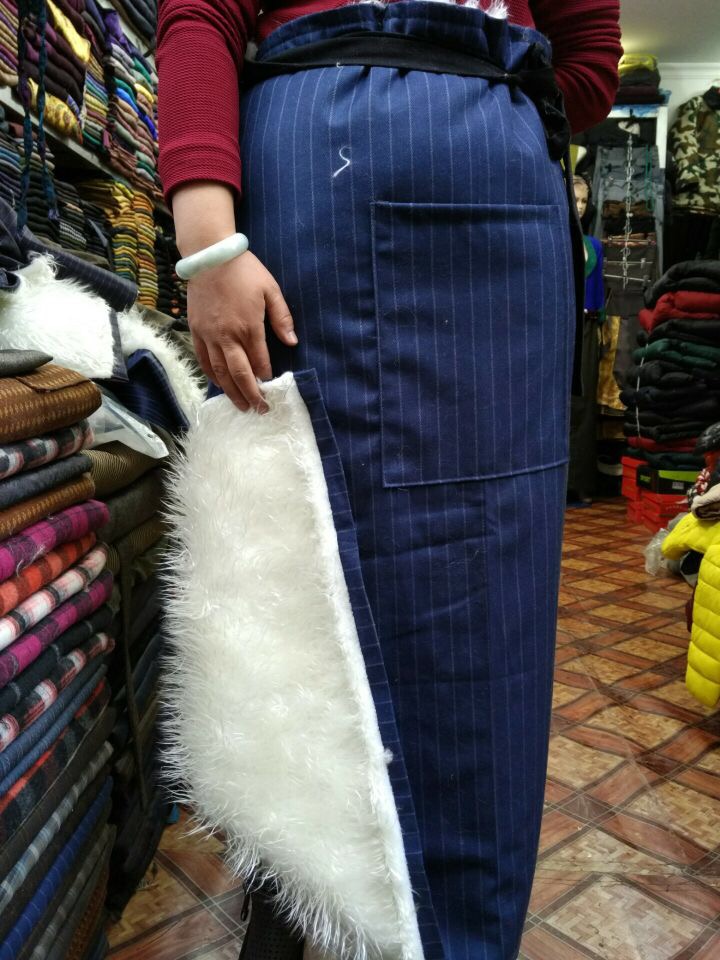 西藏加厚防寒保暖挡风围裙