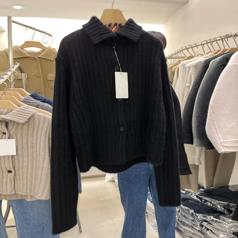 胖mm大码300斤polo领短款开衫毛衣女秋冬韩版加厚竖条纹针织外套,女装/女士精品,常规大码外套,淘宝优惠券,粉丝福利购,淘宝优惠卷