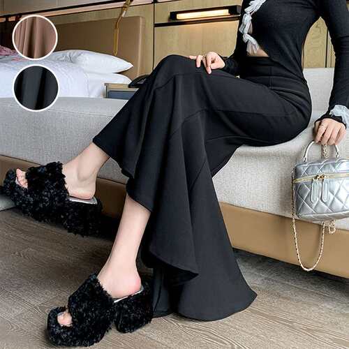 胖mm特大码2-300斤气质显瘦鱼尾半身裙女春秋高腰包臀步步生莲裙