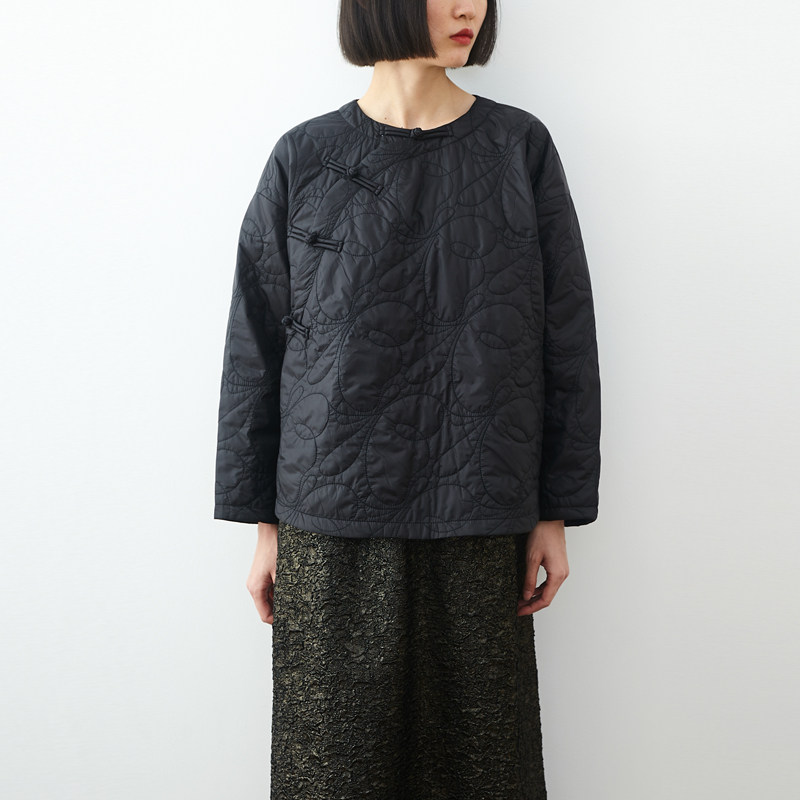 3M夹棉改良新中式盘扣棉服上衣
