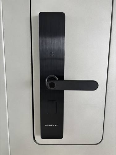 王力智能锁半自动指纹锁m5智能指纹密码锁电子门锁智能门锁