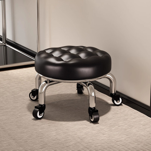 万向轮小凳子带轮子滚轮小板凳子