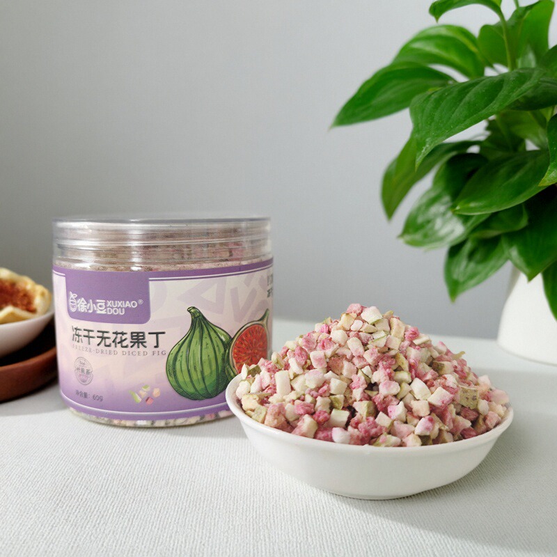 冻干无花果丁蛋糕烘焙装饰酸奶碗