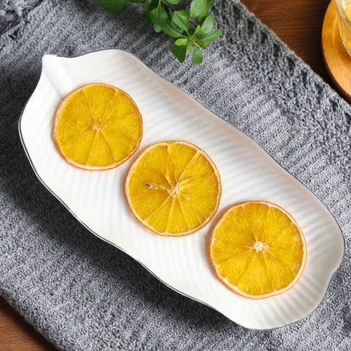 mini小橙子干片咖啡奶茶装饰果干