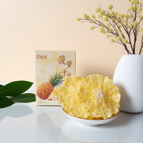 菠萝干片饮品咖啡烘焙西餐装饰