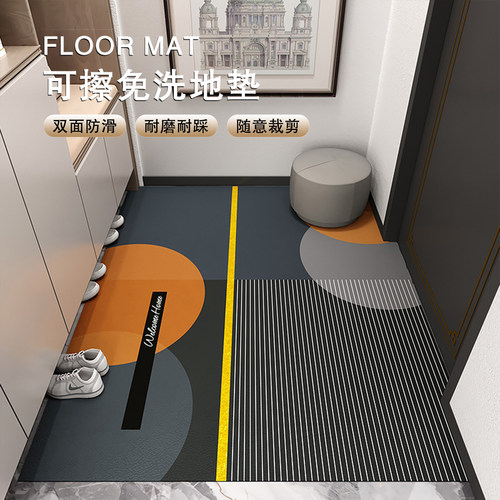 硅藻泥地垫入户门2025新款进门门口入户门垫地毯防滑垫脚垫可裁剪