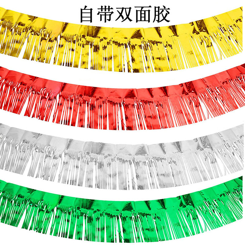3-meter-long 30cm high rain silk curtain tassel flower rain