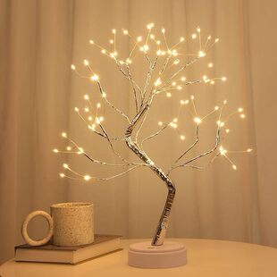 Desktop bonsai lamp shaped desk lamp desktop night light ir