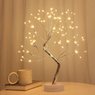 Desktop bonsai lamp shaped desk lamp desktop night light ir
