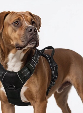 Dog leash pet chest back nylon dog leash large dog chest ha