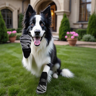 Pet Socks Dog Amazon Strap slip Black Breathable Non