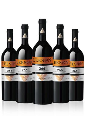 雷盛266干红法国进口13.0度1箱6瓶高级葡萄酒婚庆送礼请客包邮