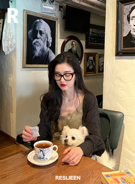 RESLIEEN「elapsing」逝幻迷离法式设计仙气高级感吊带裙小众25夏