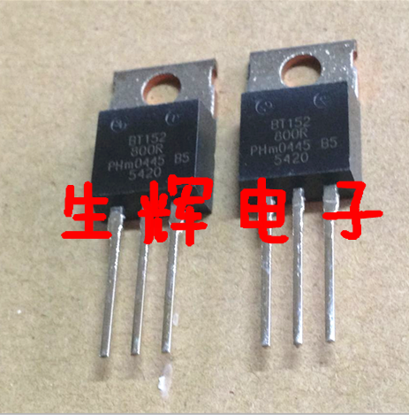 全新进口单向可控硅 BT152-800R 晶闸管BT152800R 直插TO-220封装 电子元器件市场 晶闸管/可控硅 原图主图