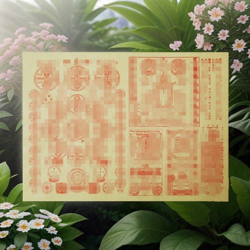 可折叠手工折纸黄纸新款印殿图纸