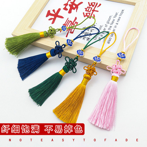 博婷祥云中国结流苏穗子古风吊坠