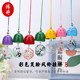 彩色笑脸合金铃铛亚克力平安风铃挂件幼儿园儿童节日礼品创意挂饰