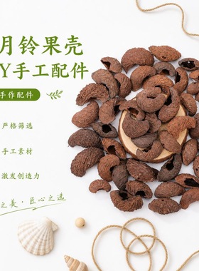 玄月铃果壳天然原生手工配