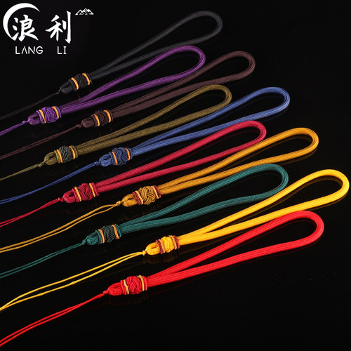 diy手工编织圆绳菠萝圈手把绳