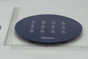 美的空气炸锅上盖MF-KZE5054顶盖装饰片原装全新配件