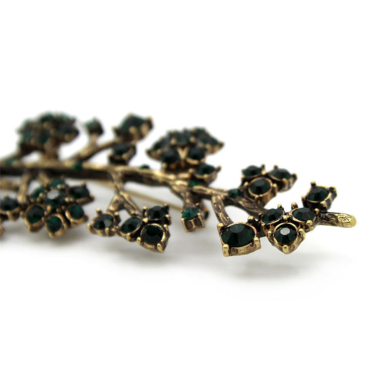 Broche femme en Zircon diamant - Ref 1176193 Image 3