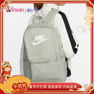 Nike Heritage 耐克男女满印Logo印花休闲双肩背包学生书包DC4244