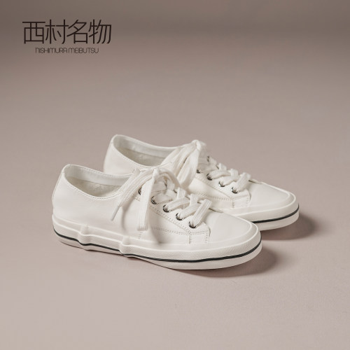 西村名物韩版白色女百搭小白鞋