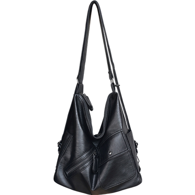 自由漫步时尚托特包轻软大容量