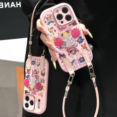 COCO酱啦啦队新款适用苹果17Pro手机壳iPhone16max13小米15华为mate80pura70k60nova14荣耀400vivox200findx8
