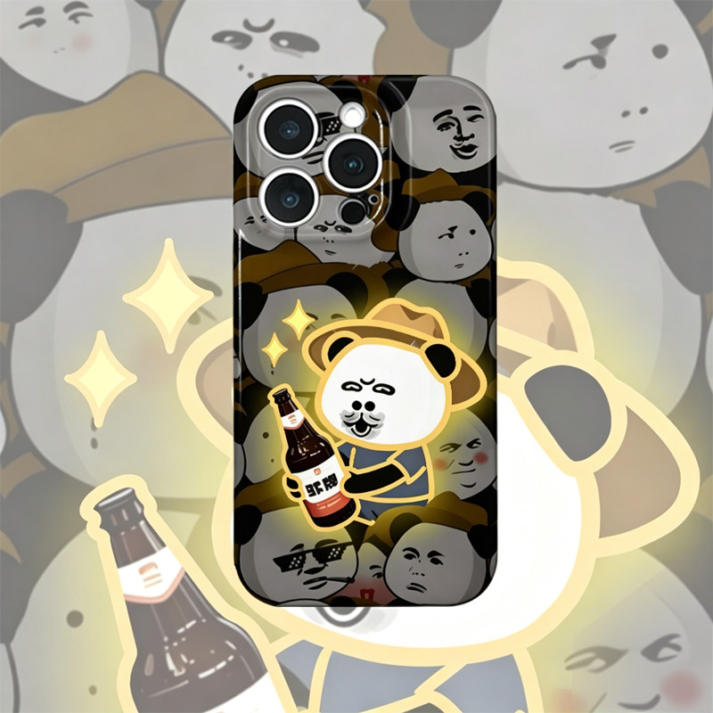 啤酒虾仁新款适用苹果17Pro手机壳iPhone16max12小米15华为mate80pura70K90nova14荣耀600x300reno13一加ace5