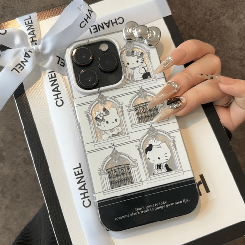 城堡KT猫适用iPhone15pro16手机壳华为mate60Reno12苹果13iqoo11小米14nova10红米k70vivo荣耀200x90nova一加