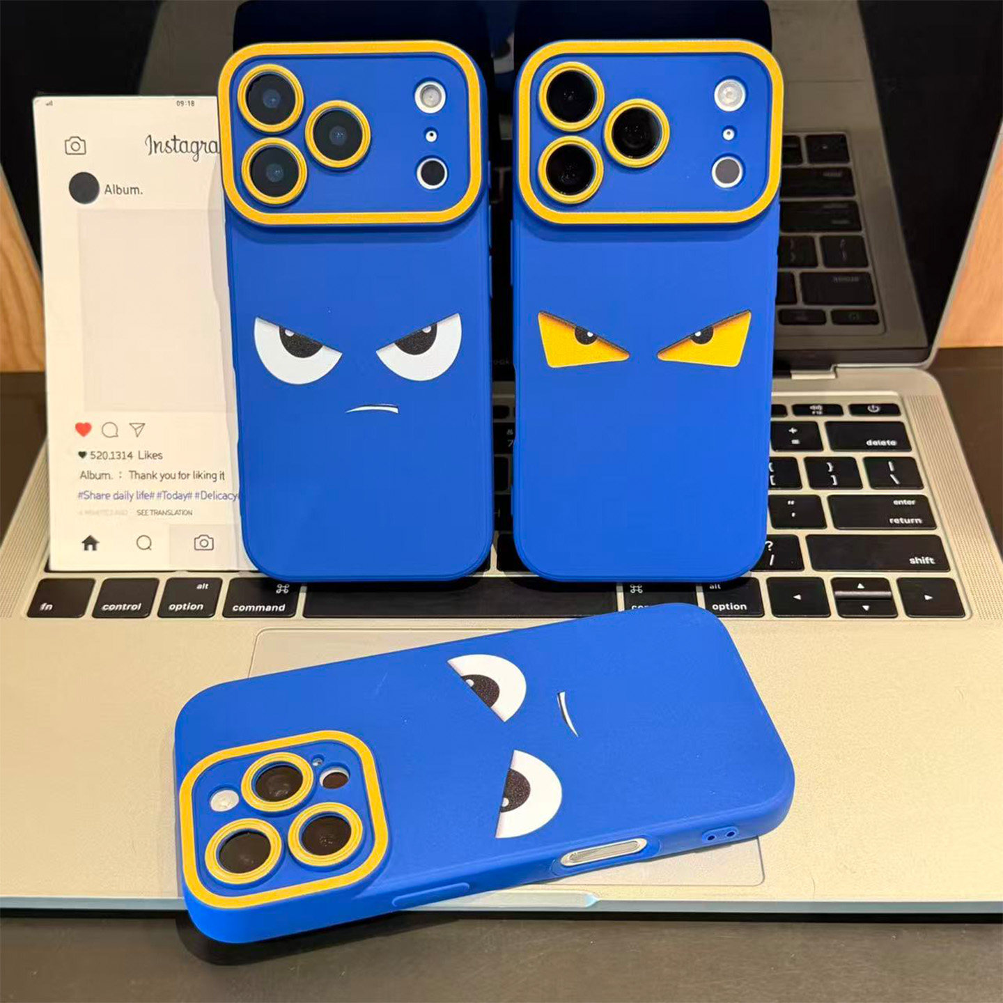 简约凶凶表情包新款适用苹果17pro手机壳iPhone18max16小米17华为mate80pura90K70reno15荣耀400x300findx9