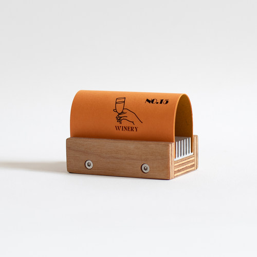 规律RPL金属多卡标签座 展厅物料定制橱窗二维码展示名片摆台桌卡