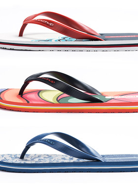 ketchup人字拖男防滑男拖鞋夏季时尚外穿个性橡胶夹脚沙滩凉拖潮