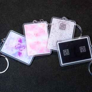 scs扑克牌钥匙扣 盲盒创意限量收藏花切花式切牌魔术道具