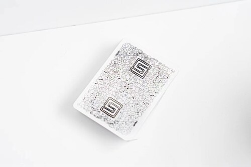 scs 小白联名扑克牌 创意限量收藏花切花式切牌魔术道具