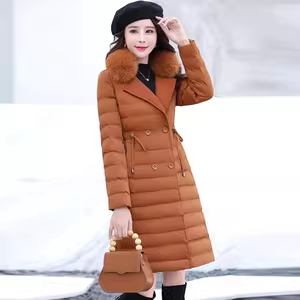 大码 清仓 女装 秋冬季 棉衣外套5299 妃蝶轩 高贵优雅中长款 反季