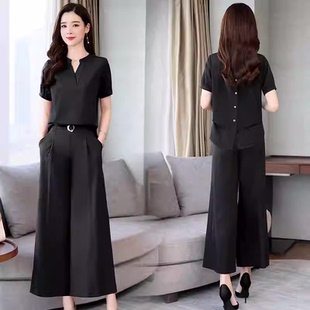 大码 1931 妃蝶轩 清仓 时尚 纯色气质套装 两件套夏季 断码 女装
