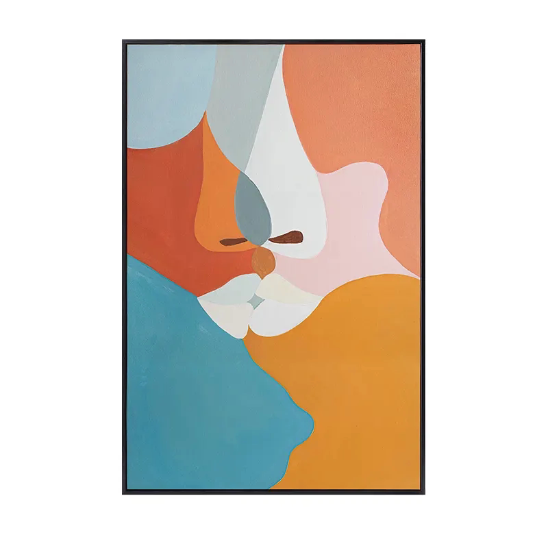 丁大师系列之2000现代简约创意人物装饰画素材高清图片