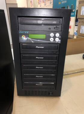 建兴刻录机一拖五 CD DVD 光盘刻录塔光盘拷贝机 批量刻盘复制