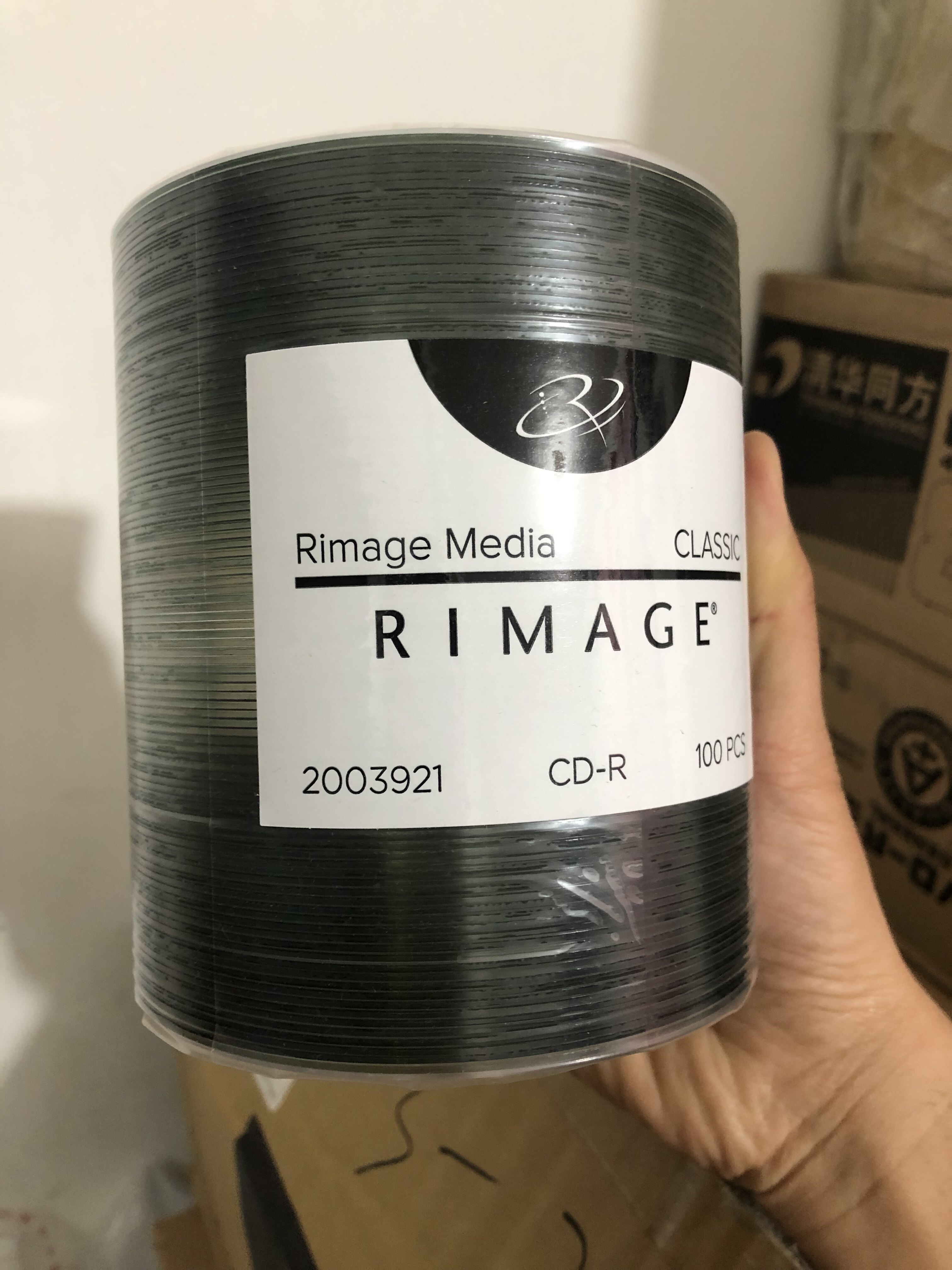 台湾产笠美光盘CD-R可打印盘面高品质白金CD刻录700M车载音乐MP3