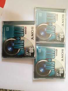 包邮索尼SONY DVD RW摄像机光盘8厘米8CM可擦写反复刻录盘1.4g