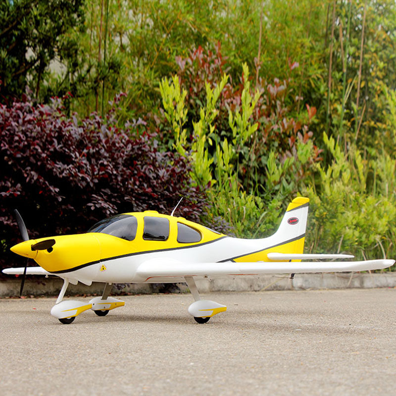 DYNAM CIRRUS SR22 V2 1400MM 날개 길이 트레이너 전기 원격 제어 고정익 항공기 모델 보급형 항공기