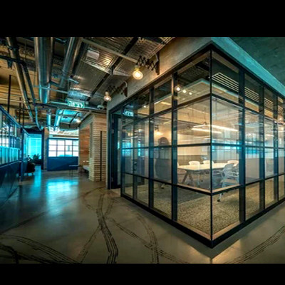 新整理办公室办公楼设计现代复古loft风格工业国外办公