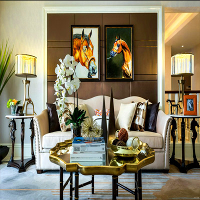 北欧风格客厅吊顶/电视沙发背景墙实景照片设计参考资料