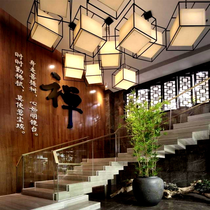 精选23套中式禅意风格茶艺会馆室内设计实景照片合集资料