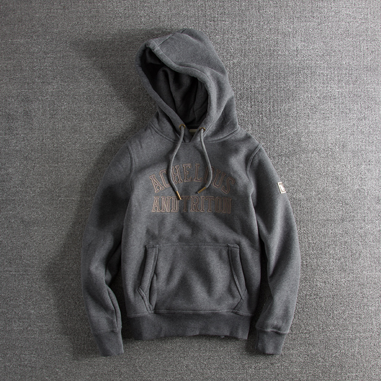 美式休闲潮款外套连帽卫衣