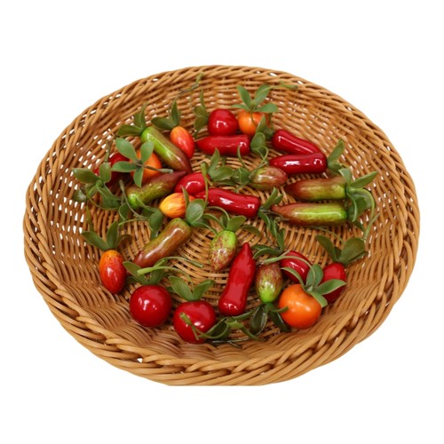 仿真老鸭柿子新年装饰树挂摆设