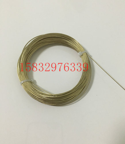 汽车玻璃拉风割胶金色20米钢丝绳