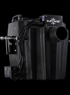 直销DJPOWER黑色干冰机手动档位控制大小烟量室内外使用演出舞台